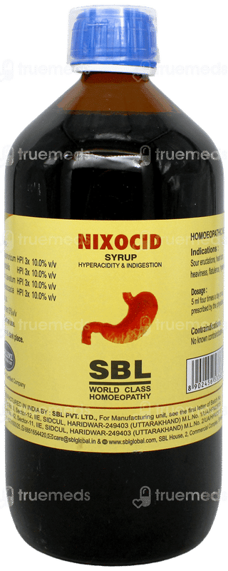 Sbl Nixocid Syrup 500Ml
